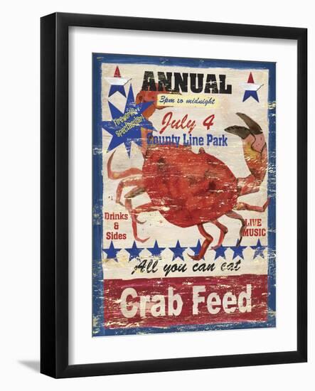 Crab Feed-Fiona Stokes-Gilbert-Framed Giclee Print