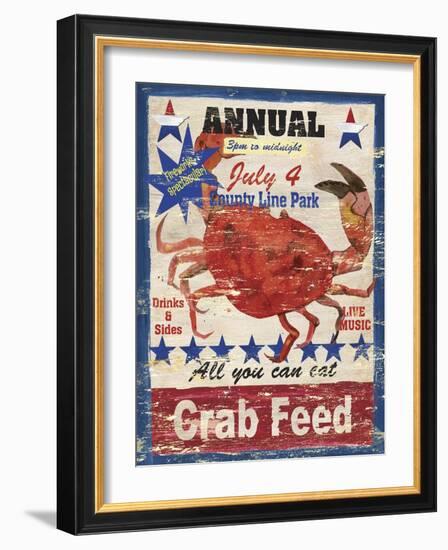 Crab Feed-Fiona Stokes-Gilbert-Framed Giclee Print