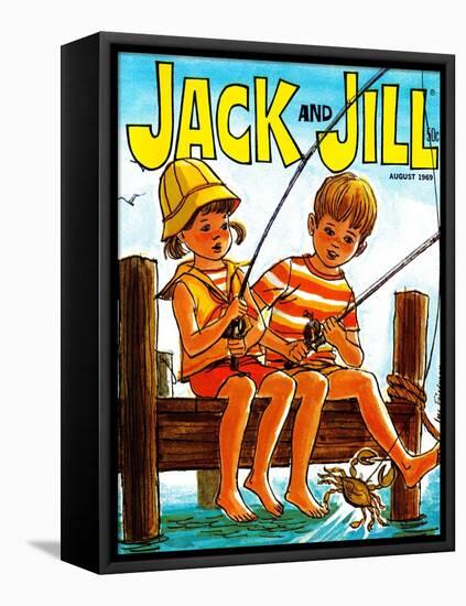 Crab Fishing - Jack and Jill, August 1969-Joy Friedman-Framed Premier Image Canvas