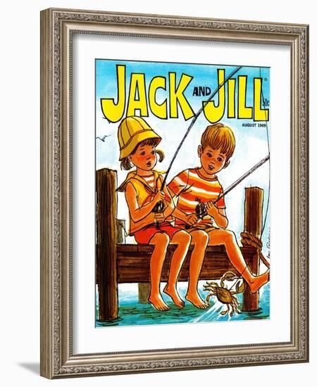 Crab Fishing - Jack and Jill, August 1969-Joy Friedman-Framed Giclee Print