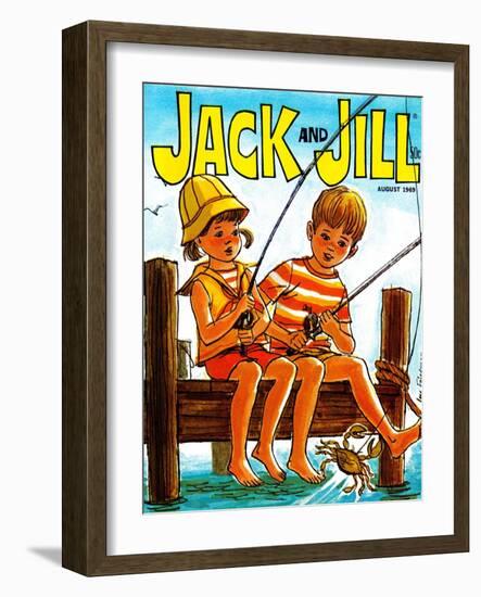Crab Fishing - Jack and Jill, August 1969-Joy Friedman-Framed Giclee Print