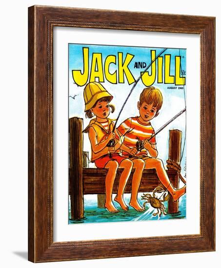 Crab Fishing - Jack and Jill, August 1969-Joy Friedman-Framed Giclee Print