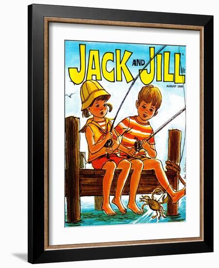 Crab Fishing - Jack and Jill, August 1969-Joy Friedman-Framed Giclee Print