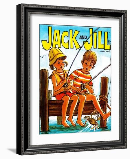 Crab Fishing - Jack and Jill, August 1969-Joy Friedman-Framed Giclee Print