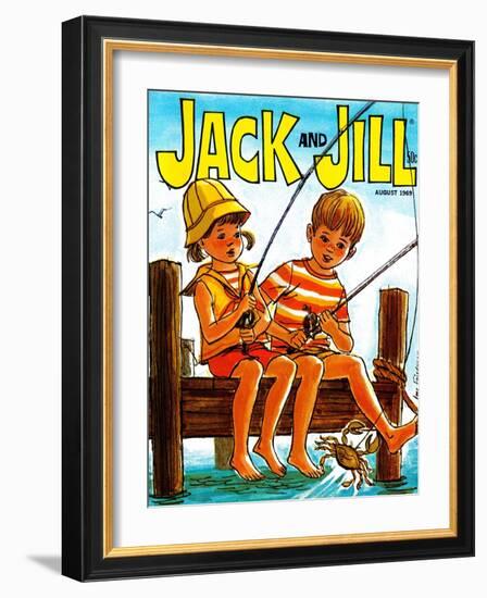 Crab Fishing - Jack and Jill, August 1969-Joy Friedman-Framed Giclee Print