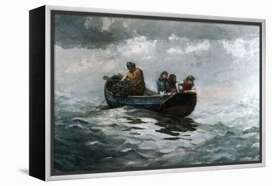 Crab Fishing-Winslow Homer-Framed Premier Image Canvas