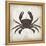 Crab I-Erin Clark-Framed Premier Image Canvas