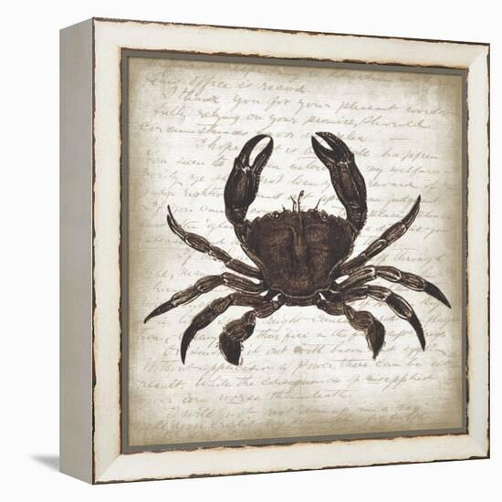 Crab I-Erin Clark-Framed Premier Image Canvas