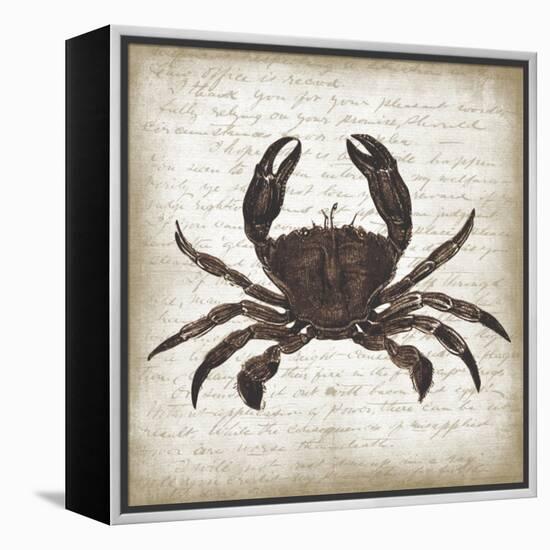 Crab I-Erin Clark-Framed Premier Image Canvas