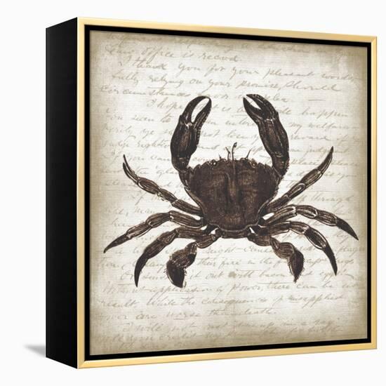 Crab I-Erin Clark-Framed Premier Image Canvas