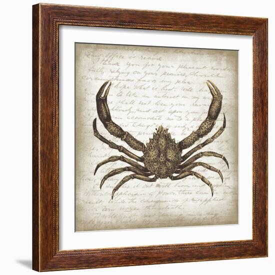 Crab II-Erin Clark-Framed Giclee Print