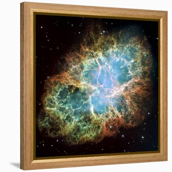 Crab Nebula (M1)-null-Framed Premier Image Canvas