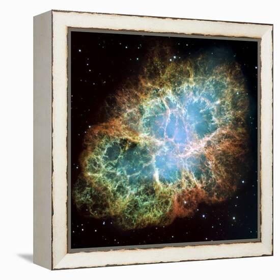 Crab Nebula (M1)-null-Framed Premier Image Canvas