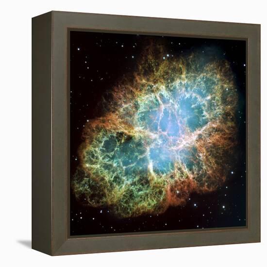 Crab Nebula (M1)-null-Framed Premier Image Canvas