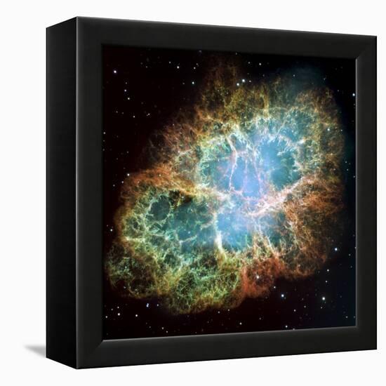 Crab Nebula (M1)-null-Framed Premier Image Canvas