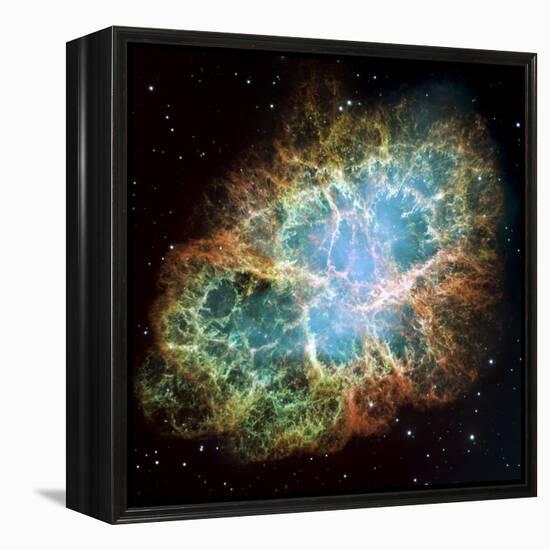 Crab Nebula (M1)-null-Framed Premier Image Canvas