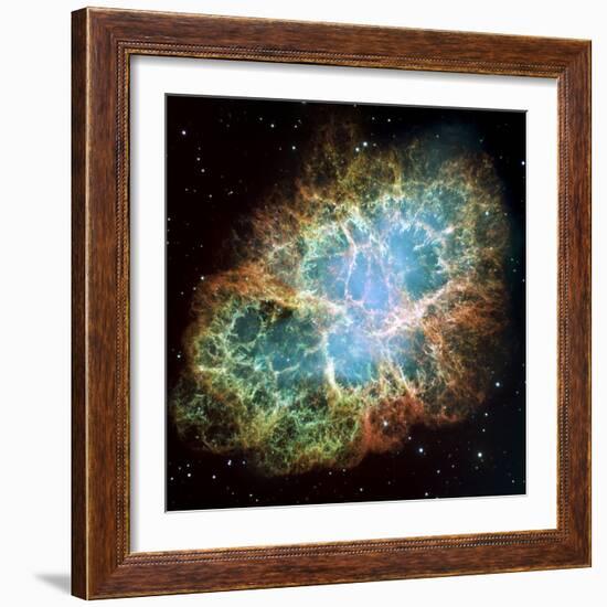 Crab Nebula (M1)-null-Framed Premium Photographic Print