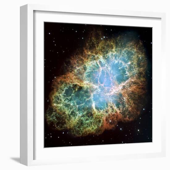 Crab Nebula (M1)-null-Framed Premium Photographic Print