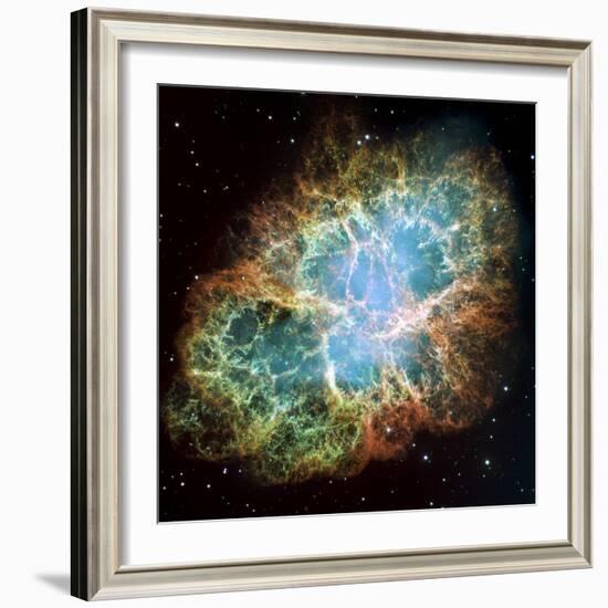 Crab Nebula (M1)-null-Framed Premium Photographic Print