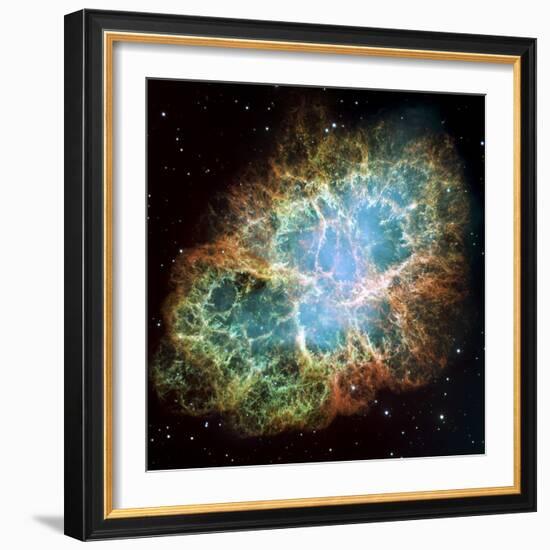 Crab Nebula (M1)-null-Framed Premium Photographic Print