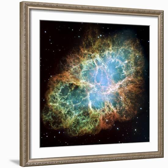 Crab Nebula (M1)-null-Framed Photographic Print