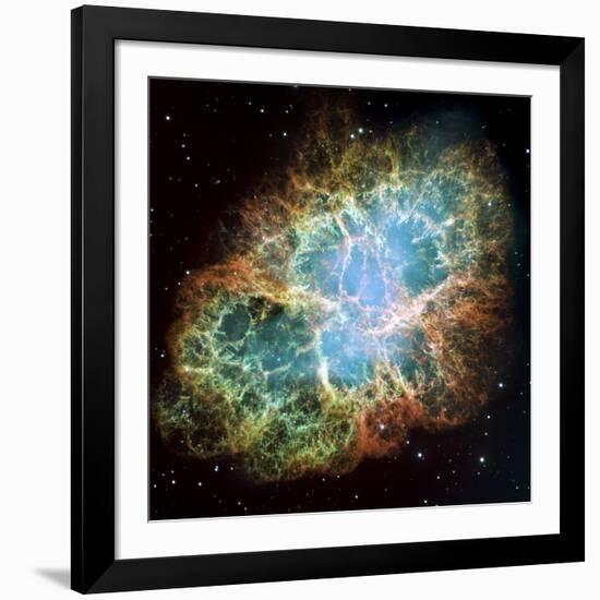 Crab Nebula (M1)-null-Framed Photographic Print