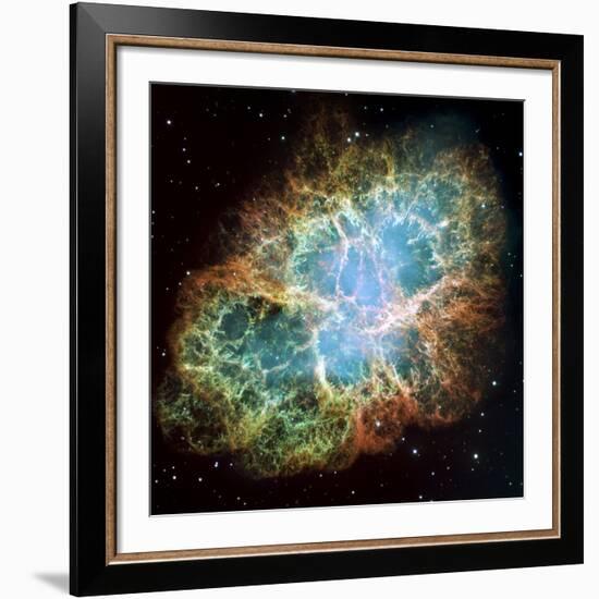 Crab Nebula (M1)-null-Framed Photographic Print