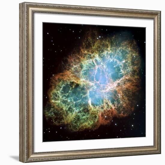 Crab Nebula (M1)-null-Framed Photographic Print