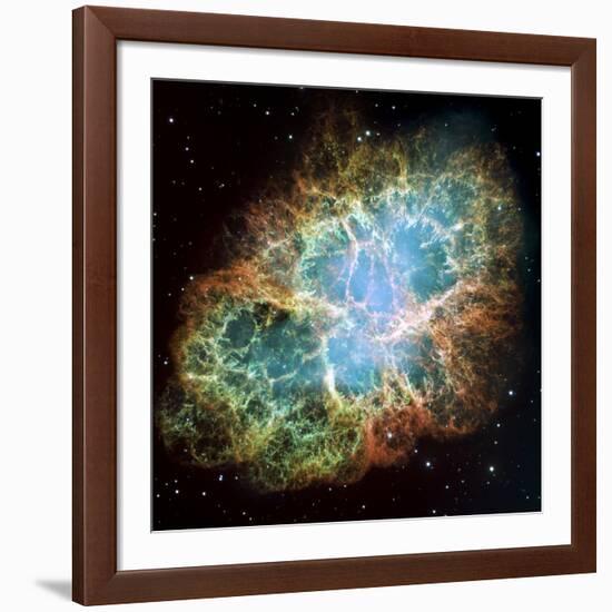 Crab Nebula (M1)-null-Framed Photographic Print