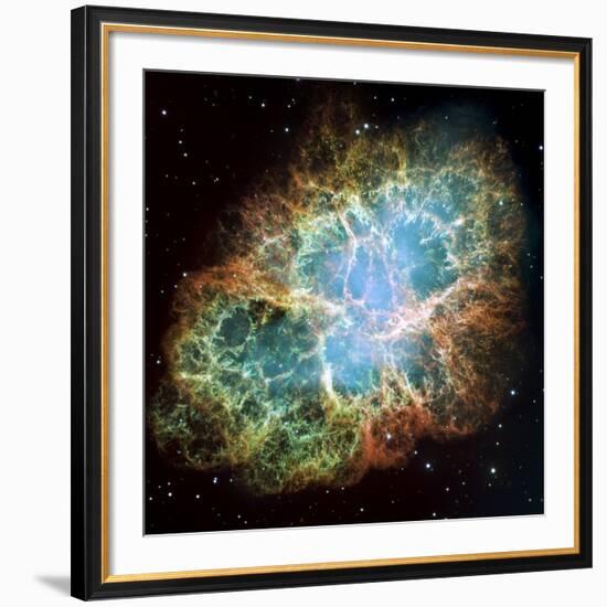 Crab Nebula (M1)-null-Framed Photographic Print