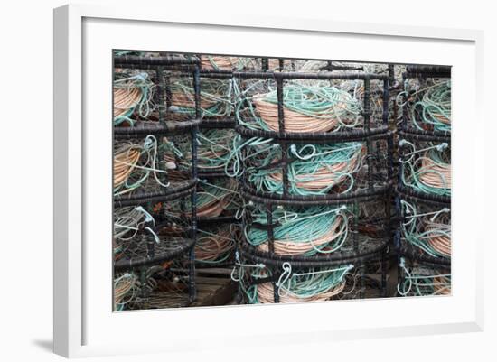 Crab Pots, Charleston, Oregon, USA-Jamie & Judy Wild-Framed Photographic Print