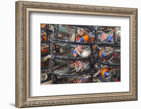 Crab Pots, Charleston, Oregon, USA-Jamie & Judy Wild-Framed Photographic Print