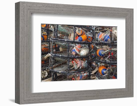 Crab Pots, Charleston, Oregon, USA-Jamie & Judy Wild-Framed Photographic Print