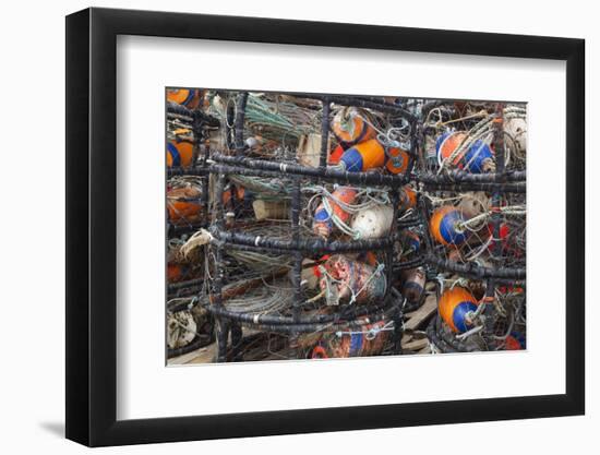 Crab Pots, Charleston, Oregon, USA-Jamie & Judy Wild-Framed Photographic Print