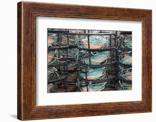 Crab Pots, Charleston, Oregon, USA-Jamie & Judy Wild-Framed Photographic Print