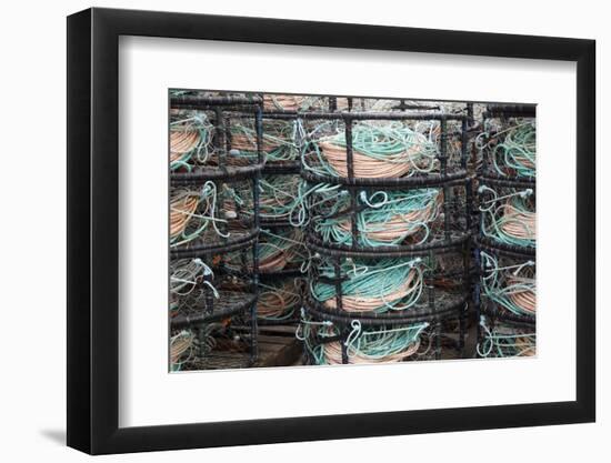 Crab Pots, Charleston, Oregon, USA-Jamie & Judy Wild-Framed Photographic Print