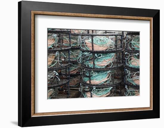 Crab Pots, Charleston, Oregon, USA-Jamie & Judy Wild-Framed Photographic Print