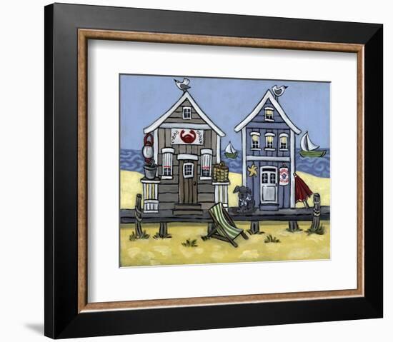 Crab Shack-null-Framed Art Print