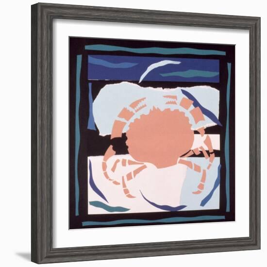 Crab-John Wallington-Framed Giclee Print