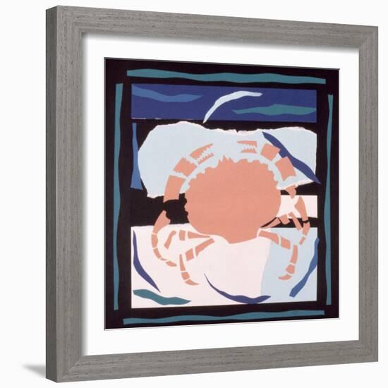 Crab-John Wallington-Framed Giclee Print
