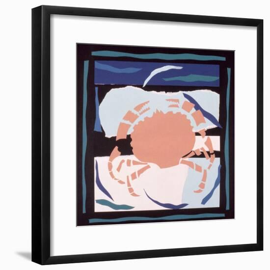 Crab-John Wallington-Framed Giclee Print