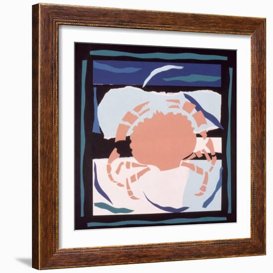 Crab-John Wallington-Framed Giclee Print