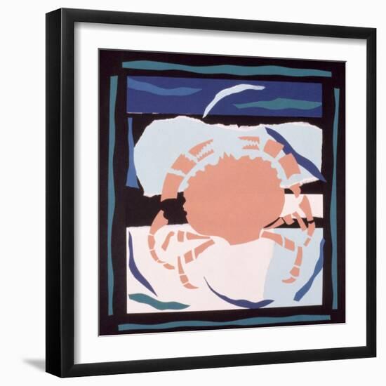 Crab-John Wallington-Framed Giclee Print