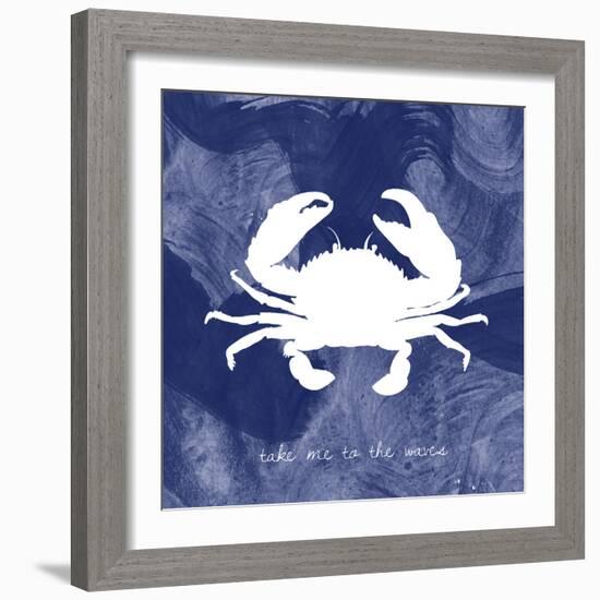 Crab-Erin Clark-Framed Giclee Print