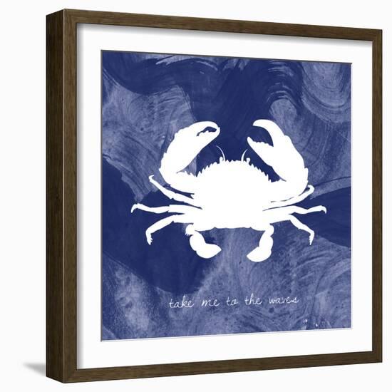 Crab-Erin Clark-Framed Giclee Print