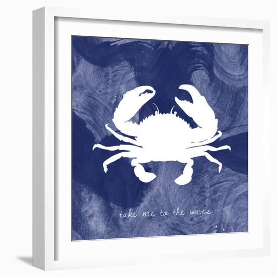 Crab-Erin Clark-Framed Giclee Print