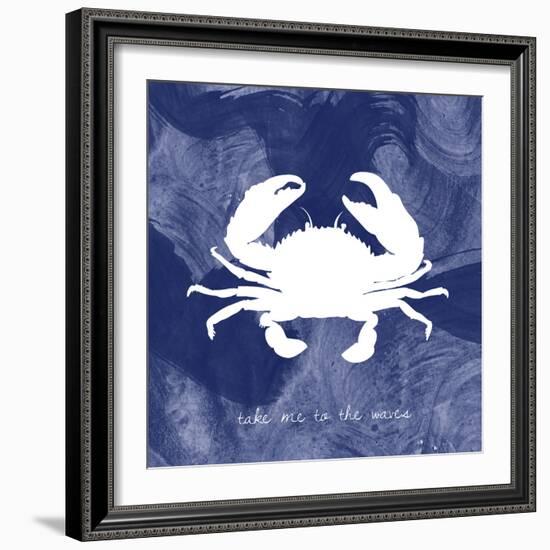 Crab-Erin Clark-Framed Giclee Print