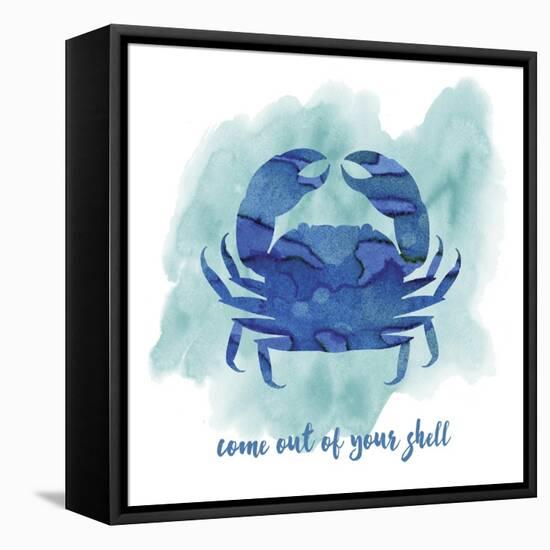 Crab-Erin Clark-Framed Premier Image Canvas