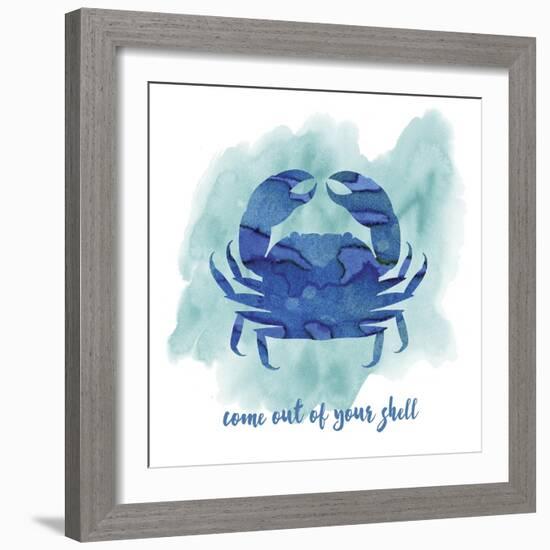 Crab-Erin Clark-Framed Giclee Print