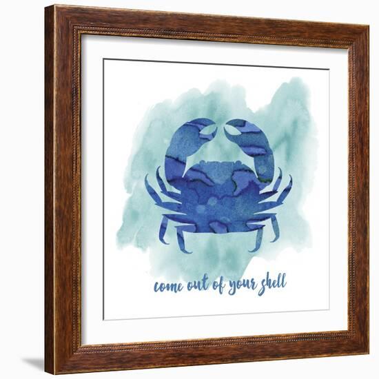 Crab-Erin Clark-Framed Giclee Print